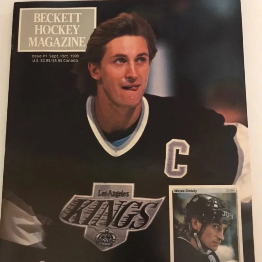 Vintage Beckett Hockey Magazine